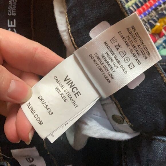 DL1961 Vince casual straight Wilkes size 38 - Picture 16 of 16